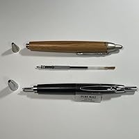 家猫亭ピュアモルト多機能ペン3&1（メタライズドウッド⭐︎ケヤキ縮杢）No.1 家猫亭ピュアモルト多機能ペン3&1（メタライズドウッド